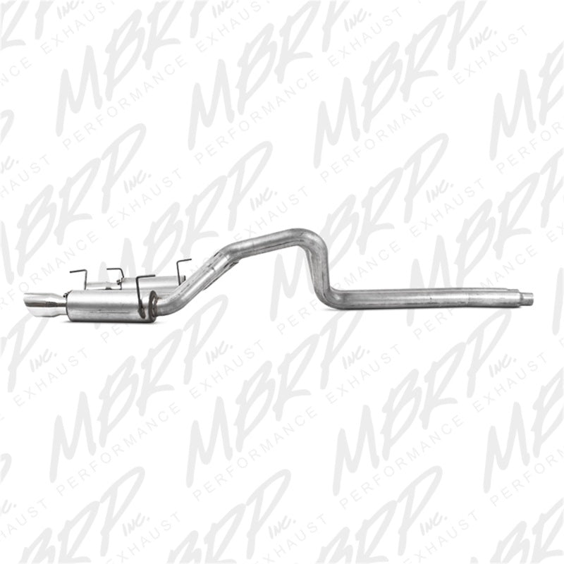 MBRP Armor Lite Series 05-09 Ford Mustang GT 4.6L Dual Split Rear Race Version Cat Back Exhaust System - Part # S7270AL