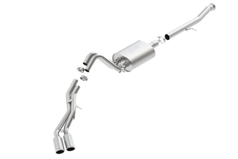 Borla S-Type Cat-Back Exhaust System for 2015-2020 Cadillac Escalade ESV / GMC Yukon Denali XL 6.2L V8