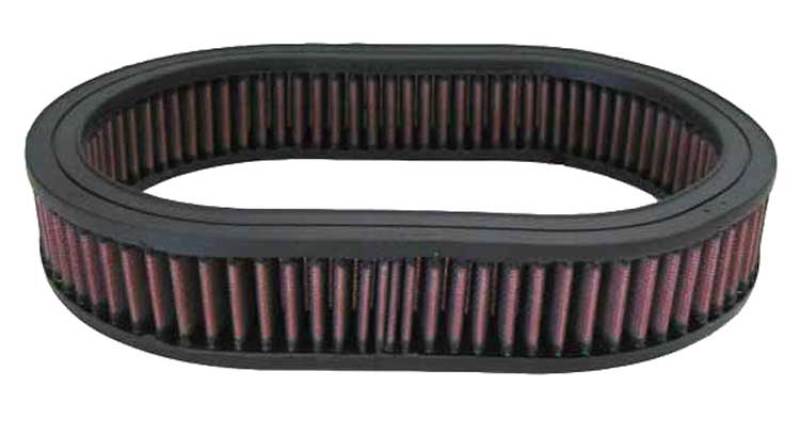 K&N Engineering E-3505 Oval High-Flow Reusable Air Filter for Automotive Engines