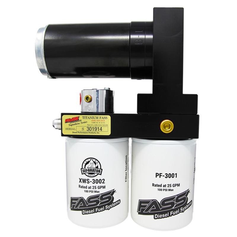 FASS Fuel Systems Titanium Fuel Air Separation System for GM 2500/3500 Duramax - Part TSC10250G