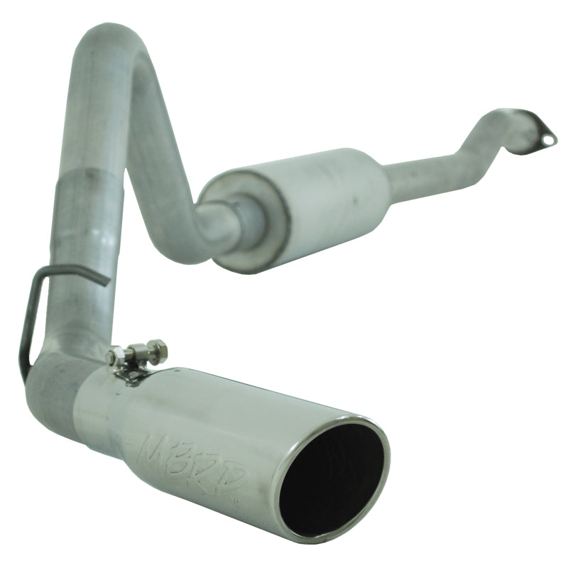 MBRP Armor Lite Series Cat Back Exhaust System for Ford Ranger 2001-2006, 2.5-inch Single Side Exit with 3.5-inch Tip