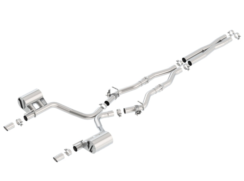 Borla 2017-2023 Dodge Charger R/T 5.7L ATAK Cat-Back Exhaust System with MDS Valves