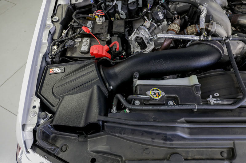 K&N 63 Series AirCharger Performance Intake for 2020-2021 Ford F-250 and F-350 with 6.7L V8 Diesel