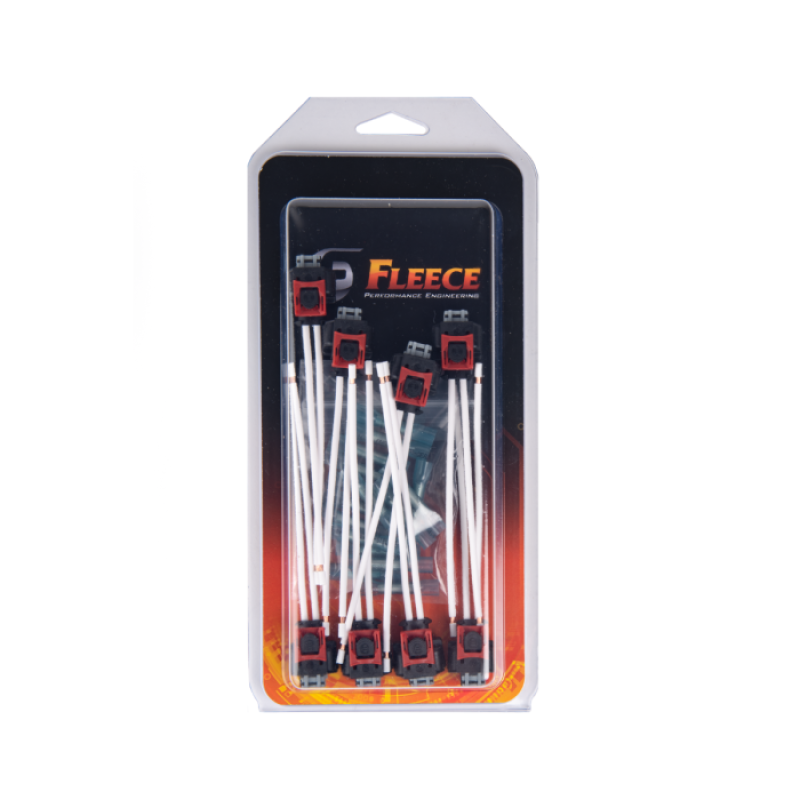 Fleece Performance 2017-2022 GM L5P Duramax Fuel Injector Connector Kit with 4.5-Inch Pigtails (8 Pack)