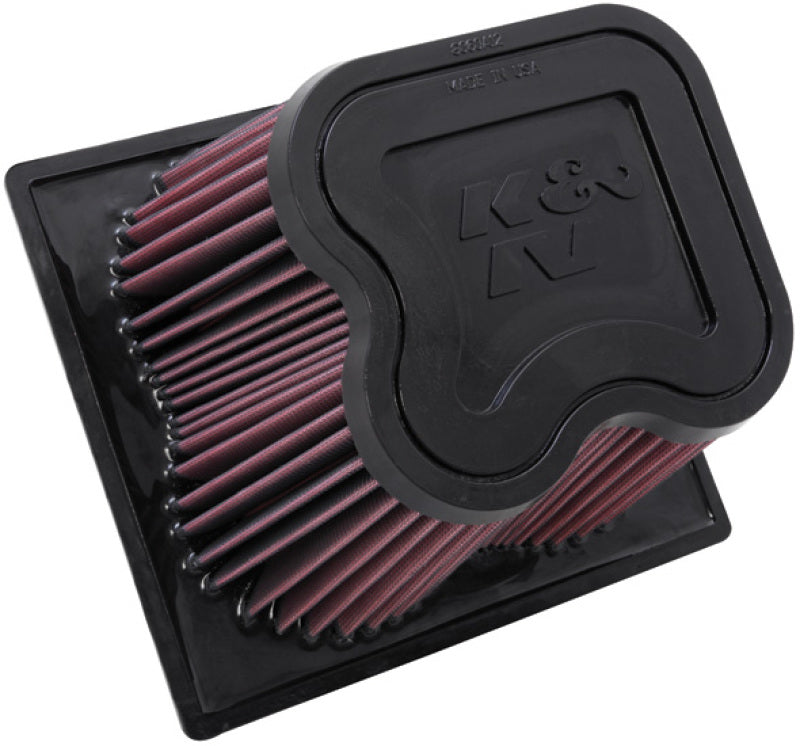 K&N Engineering Part E-0787 High-Flow Air Filter for 2010-2012 Dodge Ram 2500/3500 with 6.7L Diesel Engine