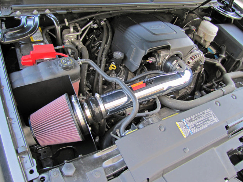 K&N Engineering 77-3070KP High Flow Cold Air Intake System for Chevrolet Avalanche and Similar Models