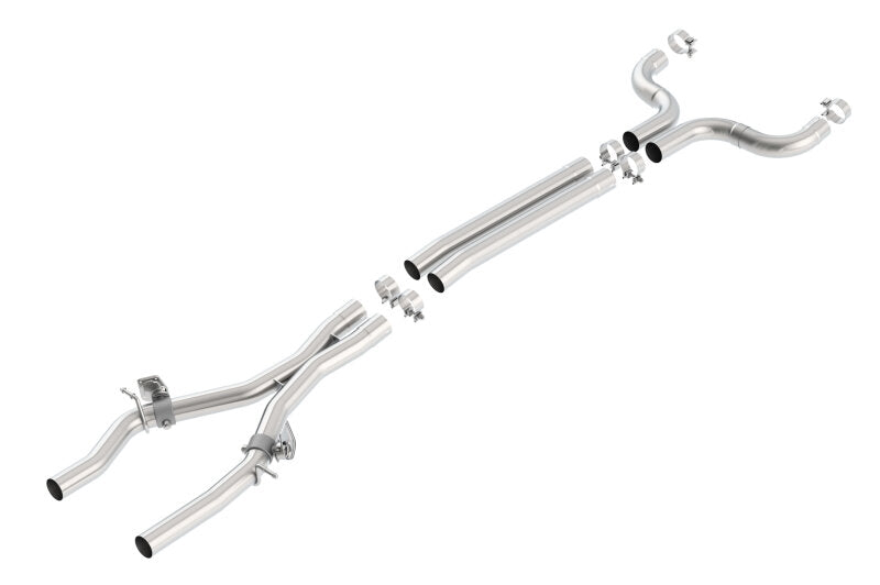 Borla 60610 X-Pipe with Mid-Pipes for 2016-2024 Chevrolet Camaro SS and LT1 6.2L V8