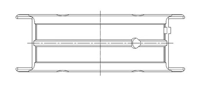 ACL Nissan KA24DE Inline 4 High Performance Main Bearing Set with Extra Oil Clearance