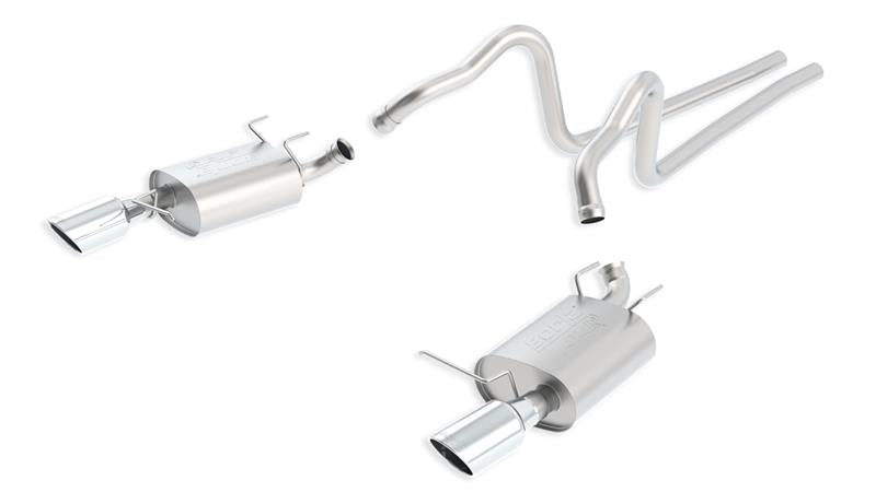 Borla ATAK Cat-Back Exhaust System for 2011-2014 Ford Mustang 3.7L V6 RWD