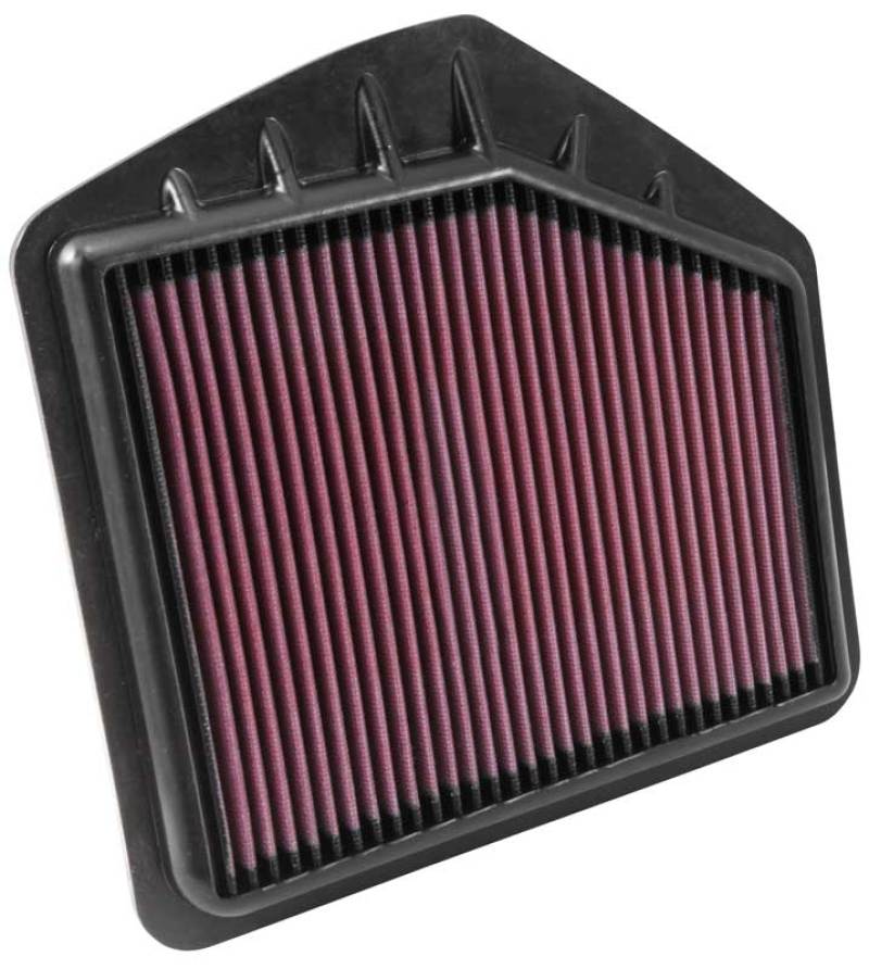 K&N Replacement Panel Air Filter for 2015-2019 Hyundai Genesis Sedan 5.0L V8 - Part Number 33-5021