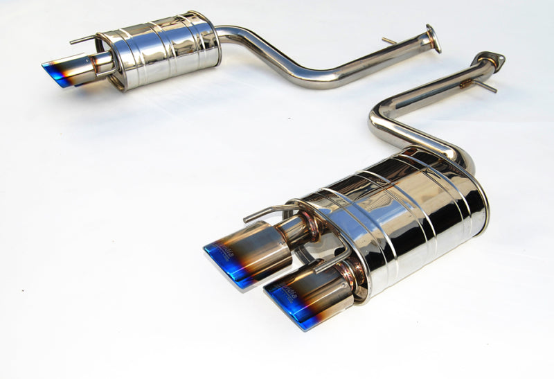 Invidia Titanium Quad Rolled Tip Axel-Back Exhaust for Lexus RC350/200T