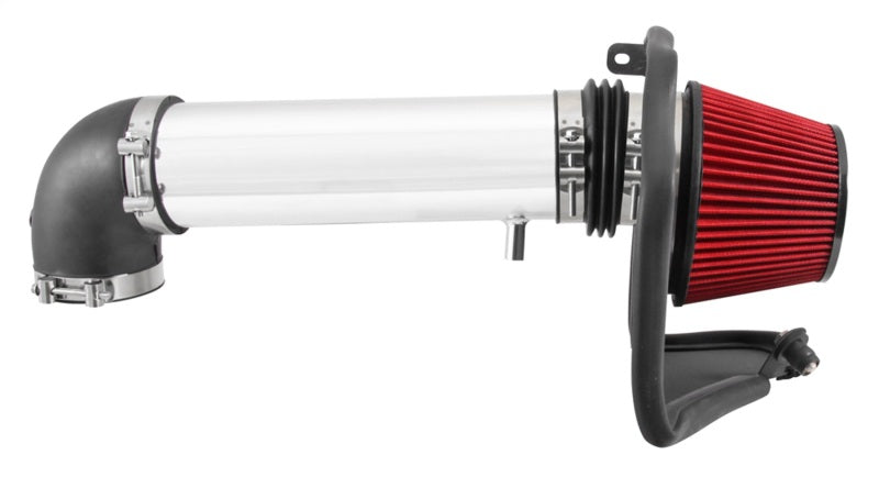 Spectre 11-17 Dodge Challenger/Charger 5.7L V8 Air Intake Kit – Polished Aluminum with Red Reusable Filter