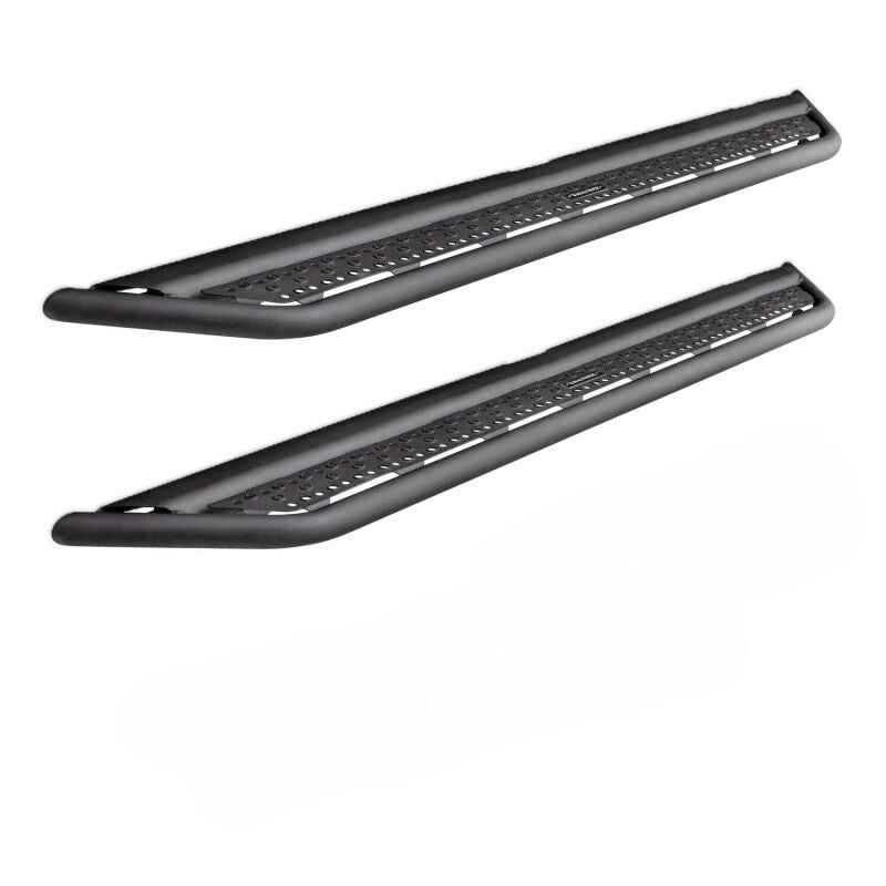 Go Rhino Dominator Extreme D6 SideSteps - Tex Blk - 87in