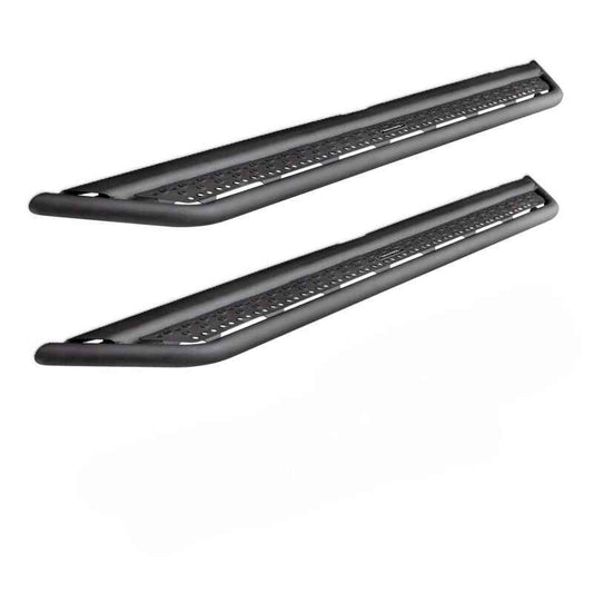 Go Rhino Dominator Extreme D6 SideSteps - Tex Blk - 87in