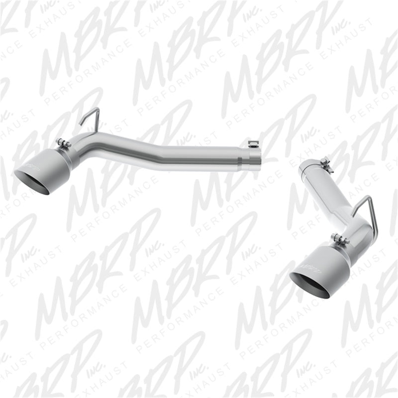 MBRP Armor Lite Series 3-Inch Axle Back Exhaust System for 2010-2015 Chevrolet Camaro V6 3.6L