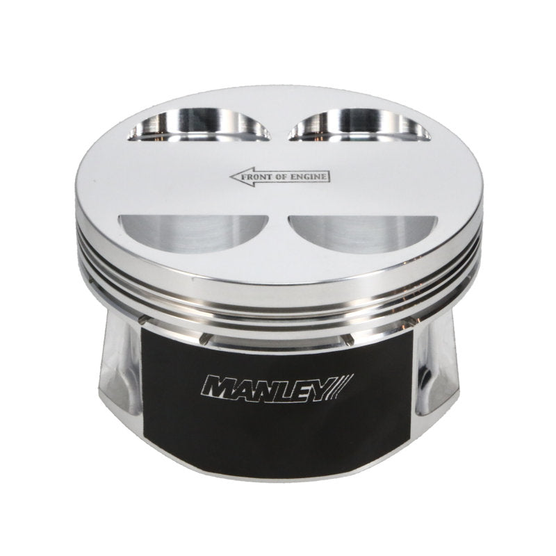 Manley Performance Toyota 2JZGTE 86.5mm Bore Flat Top Piston Set with Rings — Part Number 609105C-6