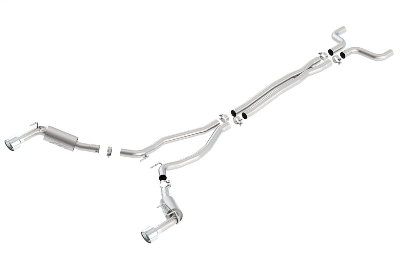 Borla ATAK Cat-Back Exhaust System for 2014-2015 Chevy Camaro SS 6.2L V8