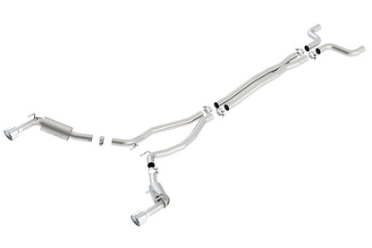 Borla ATAK Cat-Back Exhaust System for 2014-2015 Chevy Camaro SS 6.2L V8