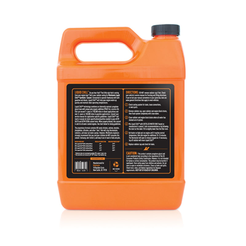 Mishimoto Liquid Chill Synthetic Engine Coolant - Full Strength for Automotive Cooling Systems