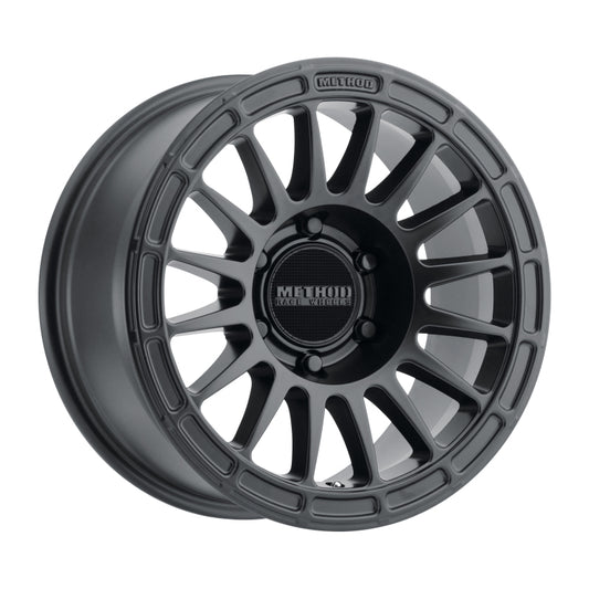 Method MR314 17x7.5 Inch Matte Black Off-Road Wheel with +25mm Offset and 6x5.5 Bolt Pattern