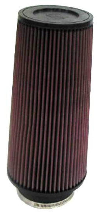 K&N Engineering Universal Rubber Air Filter – 4 Inch Flange, 6 Inch Outer Diameter, 4-5/8 Inch Outer Diameter Top, 12 Inch Height