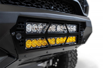 Addictive Desert Designs Bomber Front Bumper for Ram 1500 TRX (2021-2023) with Dual 20-Inch Light Bar Mounts
