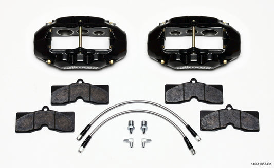 Wilwood D8-6 Front Caliper Kit for Chevrolet Corvette C2/C3 1965-1982 - Black