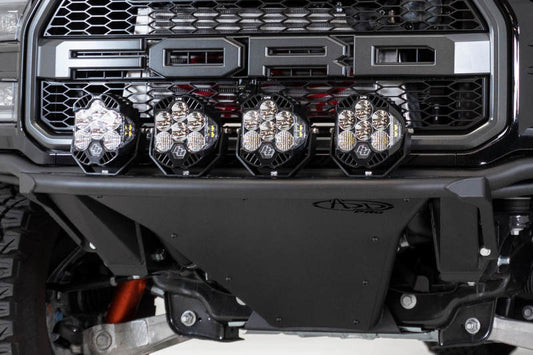 Addictive Desert Designs Ford Raptor Pro Add-On Light Hoop with Mounts - Hammer Black (Part #L1157521701NA)