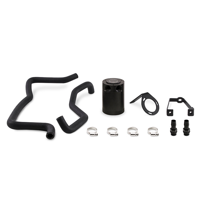 Mishimoto 2015+ Dodge Charger / Chrysler 300C 5.7L Direct Fit Oil Catch Can Kit - Black