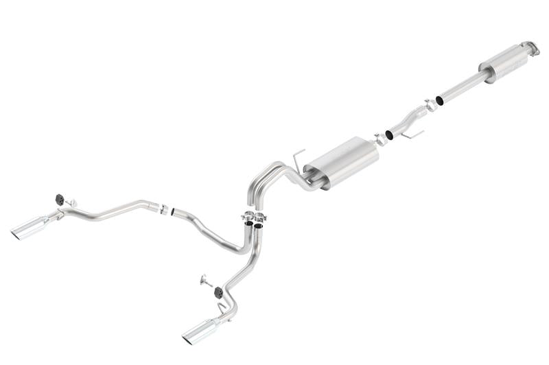 Borla Touring Cat-Back Exhaust System for Ford F-150 2015-2020 with 2.7L/3.5L V6 and 5.0L V8 Engines