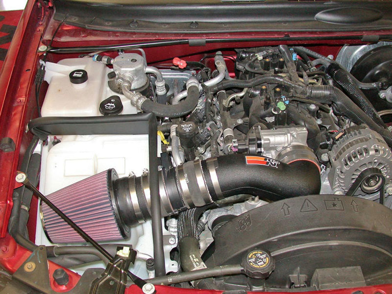 K&N Engineering 57-3048 Performance Cold Air Intake Kit for Chevy Trailblazer and GMC Envoy V8-5.3L