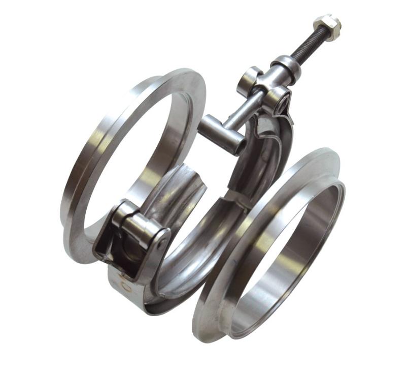 Vibrant Performance Aluminum V-B Flange Assembly for 4-Inch OD Tubing