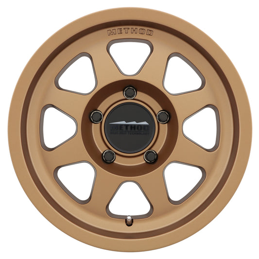 Method MR701 17x7.5 Inch Bronze Off-Road Wheel with Bead Grip Technology