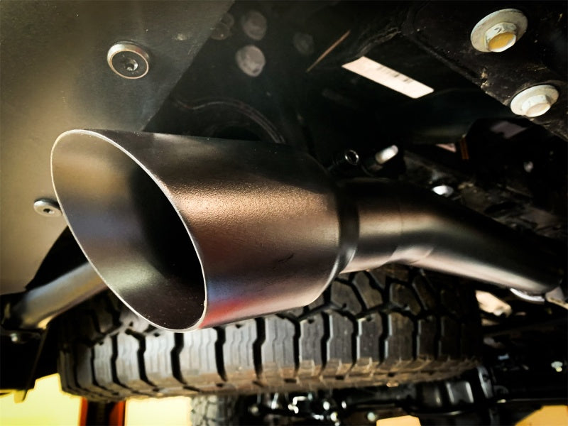 MBRP Armor Pro Series Cat Back Exhaust System for 2020-2021 Jeep Gladiator 3.6L - Dual Rear Exit with 2.5-inch Tips