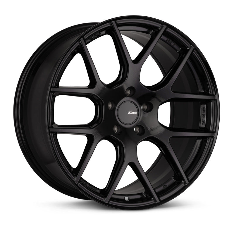 Enkei XM-6 20x8.5 Inch Gloss Black Alloy Wheel with 5x114.3 Bolt Pattern and +40 Offset