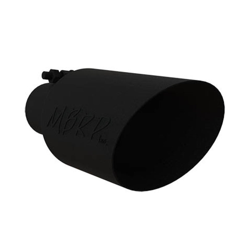 MBRP T5161BLK Universal Dual Wall Black Exhaust Tip - 4.5 Inch Outlet, 2.5 Inch Inlet, 11 Inch Length