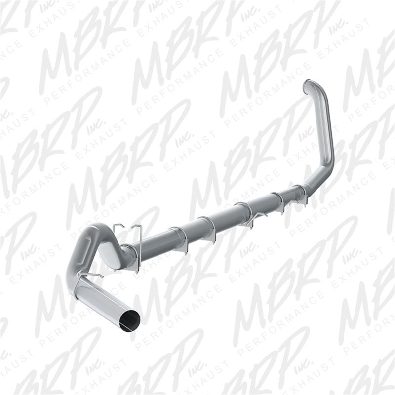 MBRP Armor Lite Series 5-Inch Turbo Back Exhaust System for Ford F-250/350 7.3L - Single Side Exit, No Muffler