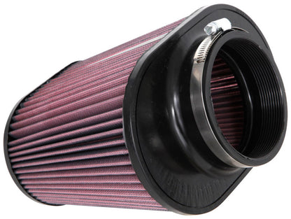 K&N Engineering Universal Rubber Air Filter Part RE-1040 – 4 Inch Flanged with Reusable Design