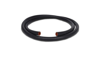 Vibrant 7/8 inch (22mm) I.D. Silicon Heater Hose Reinforced - Black, 5 ft.