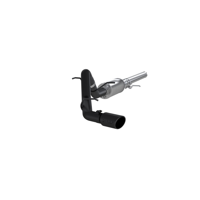 MBRP Armor BLK Series 14-17 Chevrolet Silverado 1500 4.3/5.3L 3-Inch Cat Back Exhaust System with Black Finish