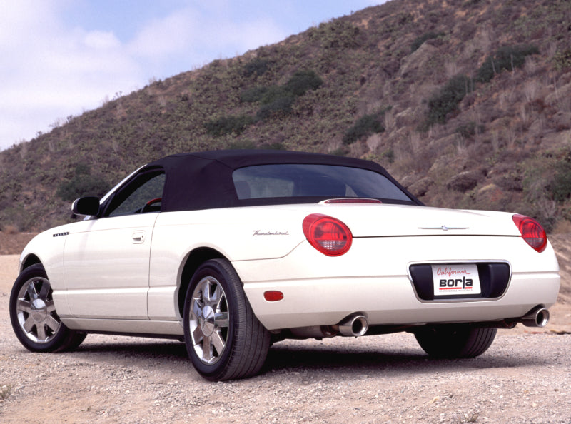 Borla Touring Cat-Back Exhaust System for 2002 Ford Thunderbird 3.9L V8