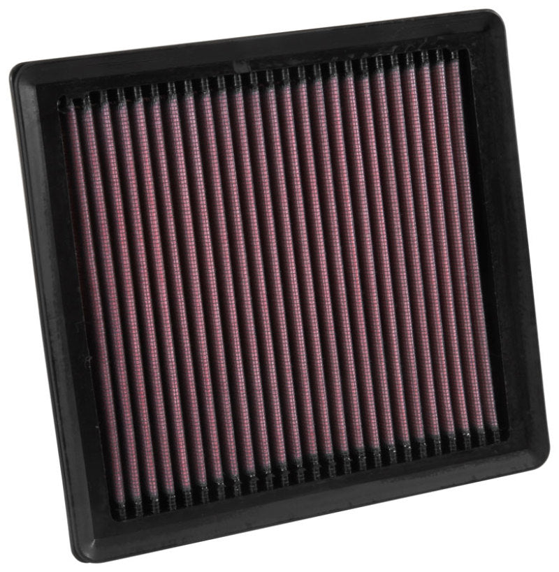 K&N Engineering 33-3060 High-Flow Replacement Air Filter for 2015 Volkswagen Golf VII 1.6L L4 Engine
