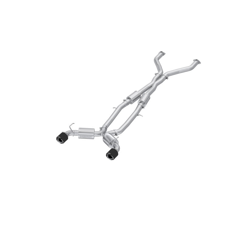 MBRP Armor Pro Series 23-24 Nissan Z 3.0L Cat-Back Dual Exhaust System with Carbon Fiber Tips