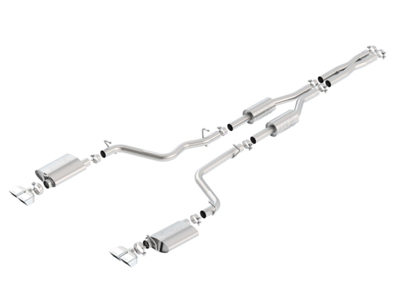 Borla ATAK Cat-Back Exhaust System for Dodge Challenger R/T 2009-2014 with Dual Rear Exit
