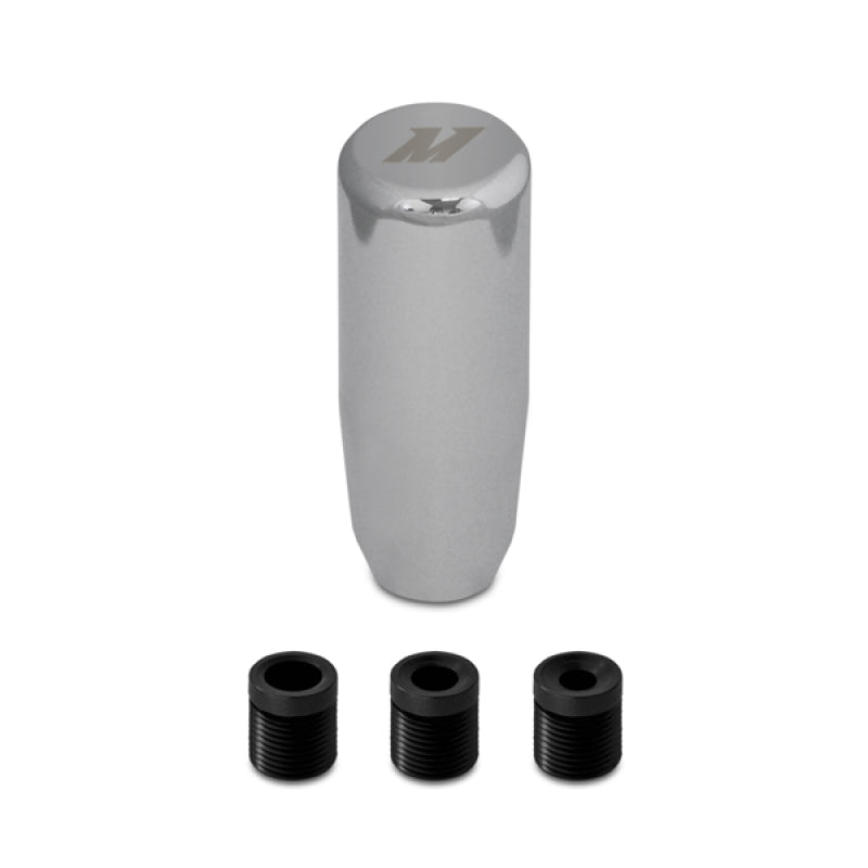 Mishimoto Weighted Shift Knob Silver - Precise and Smooth Gear Shifting for Manual Transmissions
