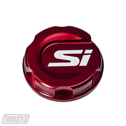 Turbo XS Red Oil Cap for 2017-2019 Honda Civic SI and Sport Models