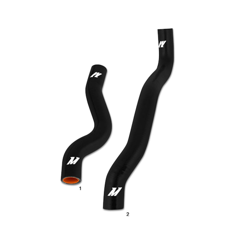 Mishimoto Mitsubishi Evolution 4/5 Silicone Radiator Hose Kit - Black, Part MMHOSE-EVO-4BK