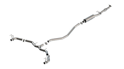 Borla 22-24 Honda Civic Sport Touring AT/MT ATAK Catback Exhaust System with Polyphonic Harmonizer Technology