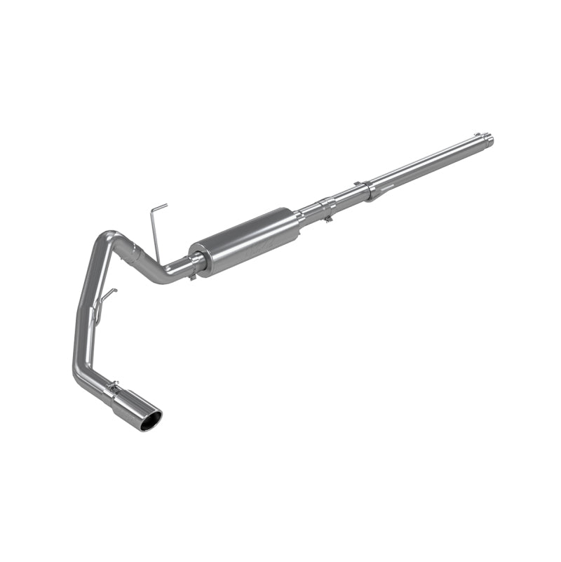 MBRP Armor Plus Series Cat Back Exhaust System for Ford F-150 (2004-2008) - Single Side Exit, 3 Inch Diameter with T409 Stainless Steel Tips