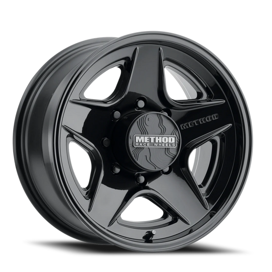 Method MR319 18x9 Black Wheel with 8x6.5 Bolt Pattern and +18 Offset
